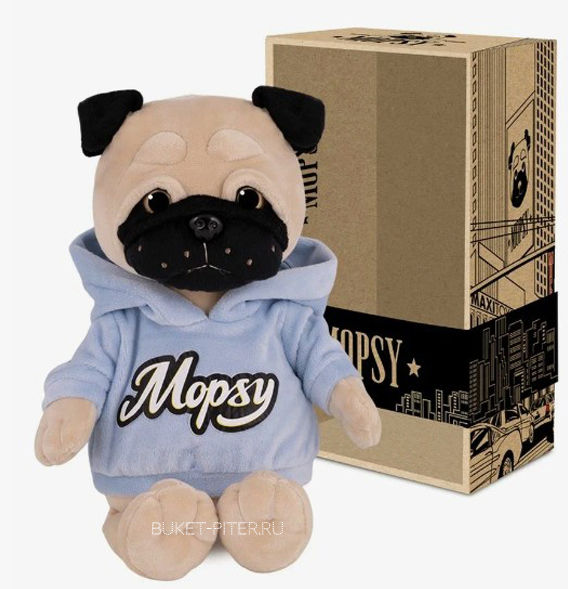 

Игрушка коллекционная "Мопс MOPSY в Худи"